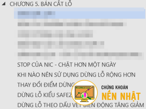 CHƯƠNG 5. BÁN CẮT LỖ (phần cuối)